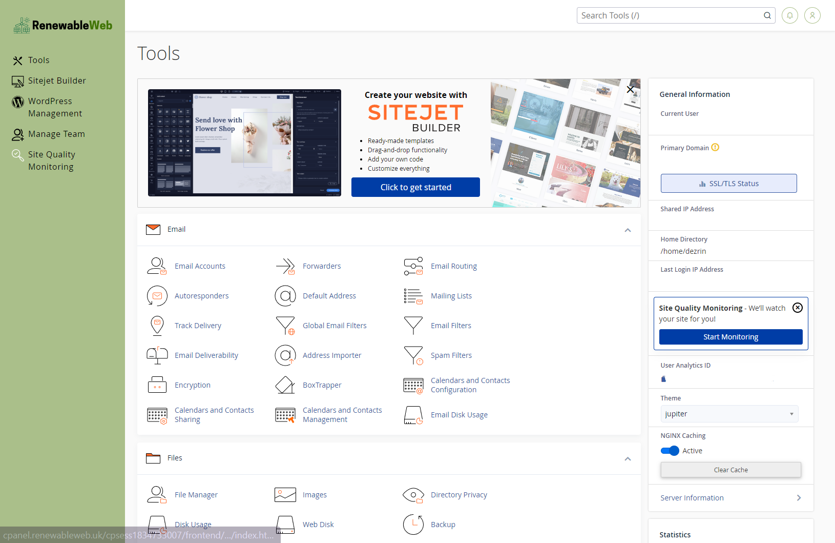 cpanel